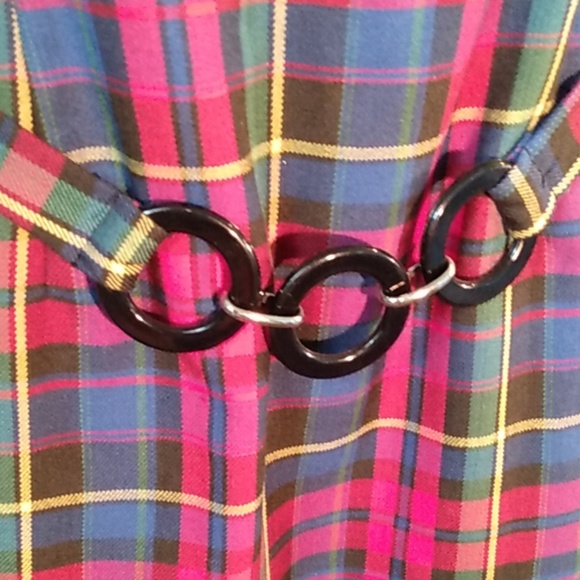 Vintage Studio C Plaid Jumper - Picture 2 of 6